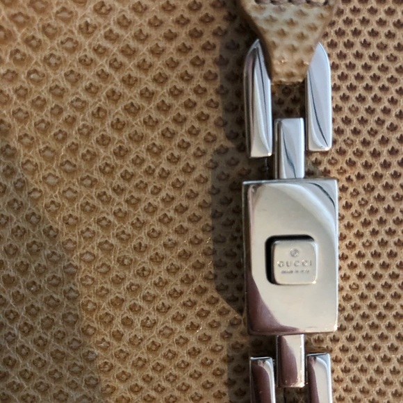 🔥GUCCI🔥RARE VINTAGE Jackie lizard VERY HARD TO FIND. - Picture 2 of 16